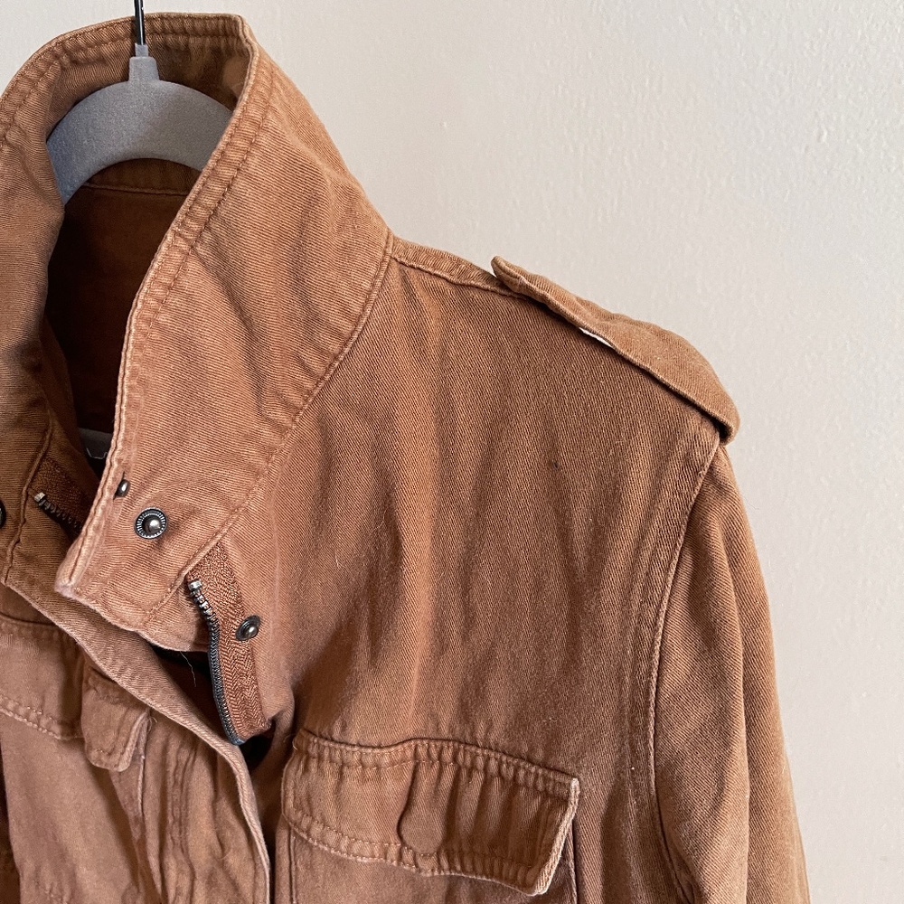Women Military Anorak Jacket